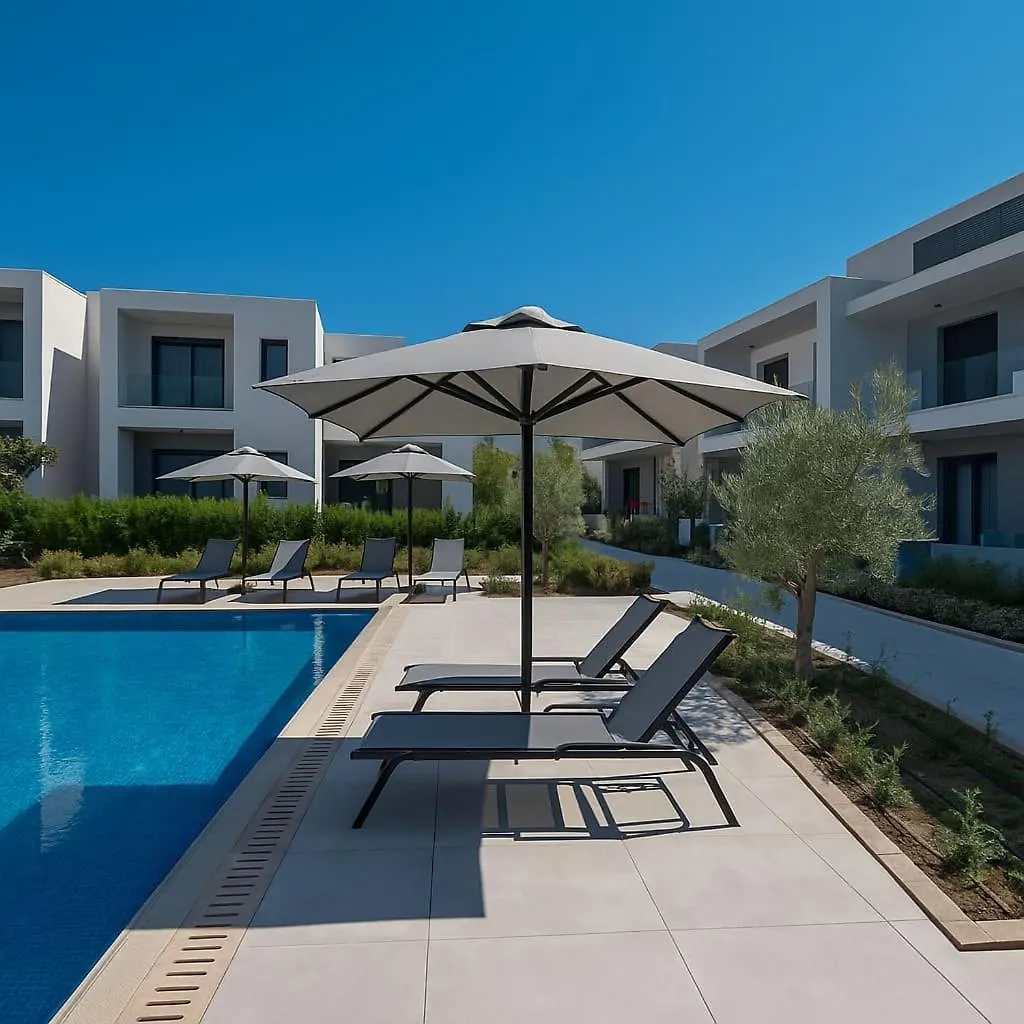 Luxury Olea Valley Apartment - Nikiti Poolside Gem